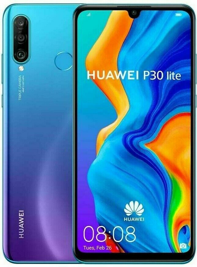 ANDROID - ⭐︎まみお⭐︎新品2台　Huawei P30 lite ピーコックブルー ANDROID - HUAWEI p30lite Peacock Blue 2台 ANDROID - HUAWEI