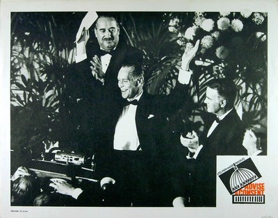 ADVISE AND CONSENT 1962 Franchot Tone Lew Ayres SAUL BASS LOBBY CARD