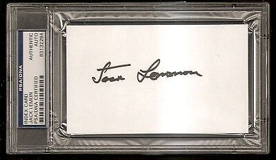 Jack Lemmon 1974 Best Actor Oscar Academy Winner Signed Auto