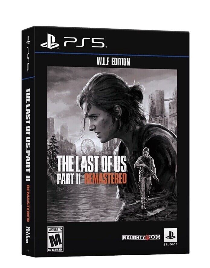 The Last of Us Part 2 II Remastered WLF Edition PS5 Playstation 5 FREE SHIPPING