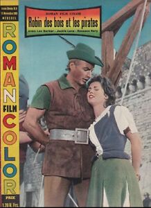 Roman Film Color N 11 1961 Robin des Bois et les Pirates Lex Barker J