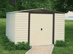 Details about Arrow Sheds 10x6 Vinyl Dallas Metal Storage Shed - Vinyl 