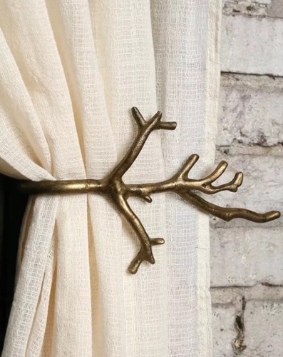 Curtains Ideas anthropologie curtain tie backs : NEW 2 Anthropologie Tree Branch Curtain Tie Back / Jewelry Holder ...