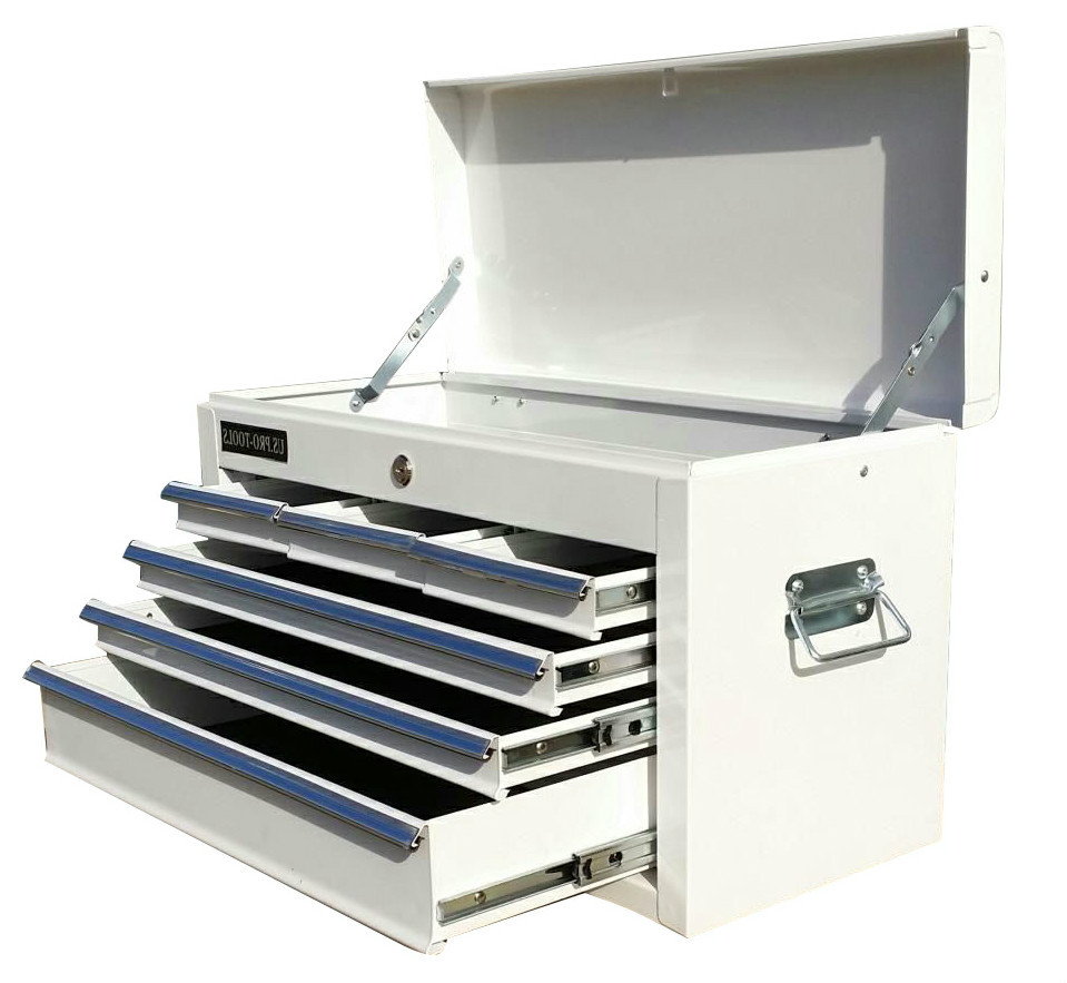 201 US PRO TOOLS WHITE AFFORDABLE TOOL STORAGE CHEST BOX TOOL BOX