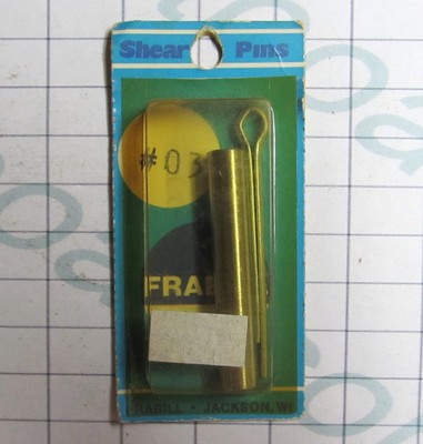 Frabill Cosom Outboard Propeller Shear Pin 3 Evinrude Johnson Chrysler 5/16 x 1-7/8