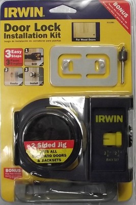 Irwin Door Lock Installation Kit With Bonus ...