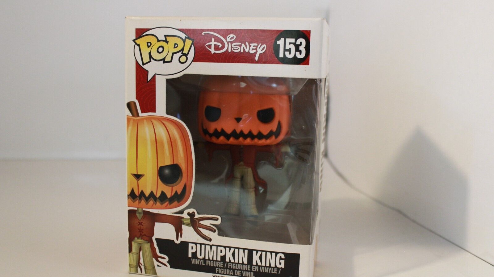 153 Pumpkin King Funko Pop Disney Nightmare Before Christmas 海外 即決 