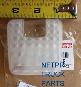 1989 Toyota pickup dome light cover