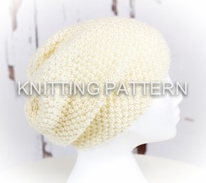 Knitting & knitting aran beanie  Patterns Crocheting pattern > hat > Crafts