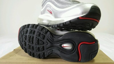 nike silver nere baffo rosso