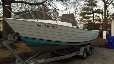 1986 24' captiva center console