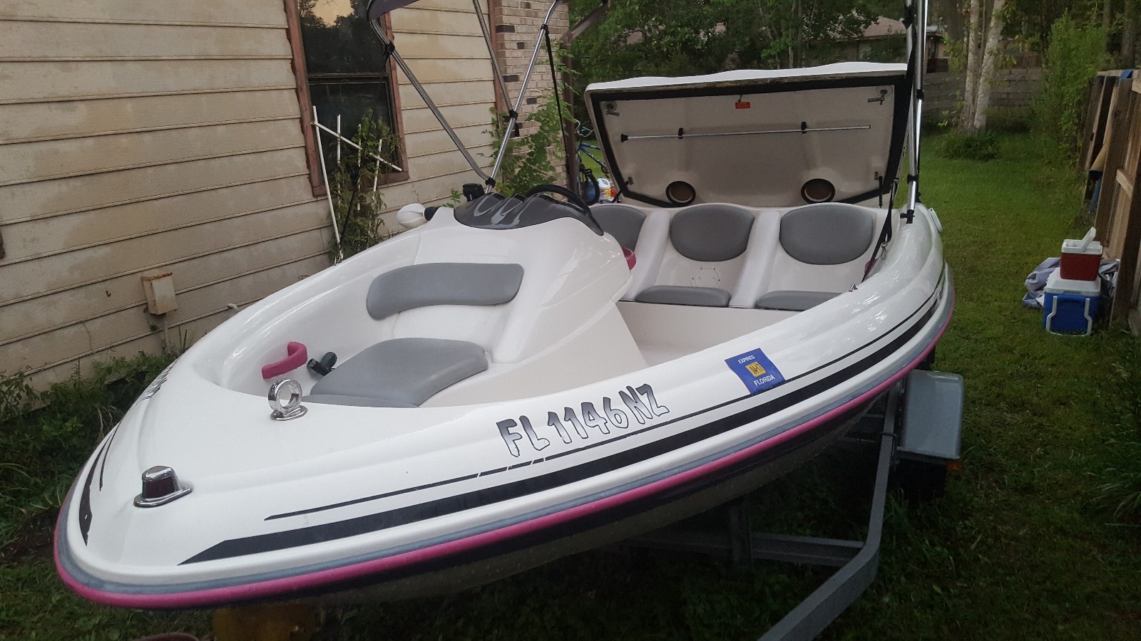 1996 SEA RAYDER F-16 120HP SPORT JET GARAGE KEPT. (REDUCED)