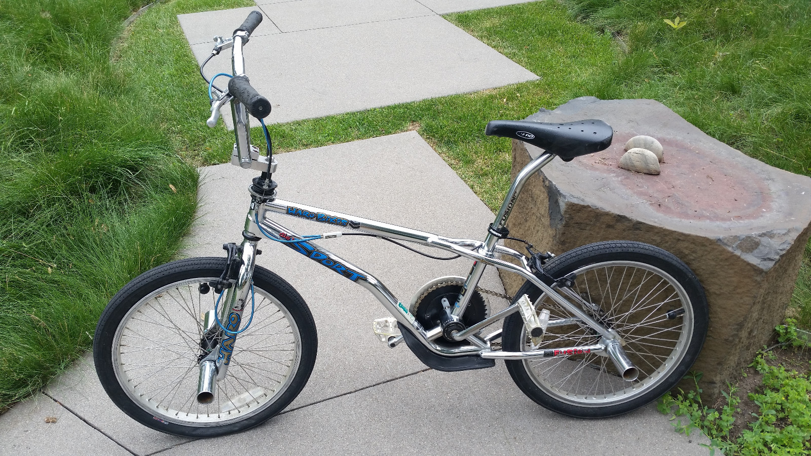 Old School BMX Vintage 1995 Haro Diet Sport Bash Guard Free Style Survivor Bike