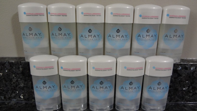 11 Almay SENSITIVE SKIN Clear Gel FRAGRANCE FREE Antiperspirant Deodorant