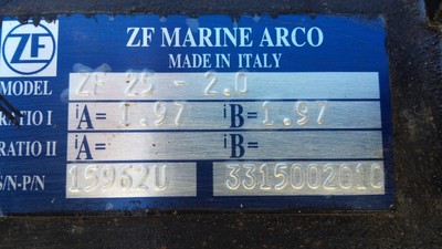 ITALIAN ZF MARINE TRANSMISSION, NEVER USED , NOS, 3YRS OLD