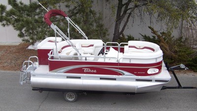 New -16 ft pontoon boat by 7 ft Tahoe pontoon boat