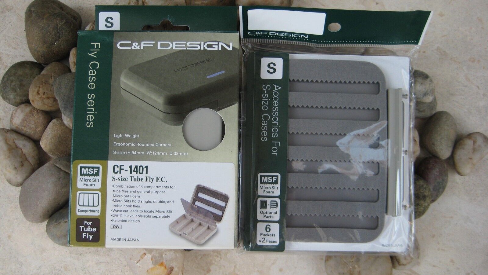 C&F Design CF-1401 Box and CFA -1506/DF Flip Page, NIP!