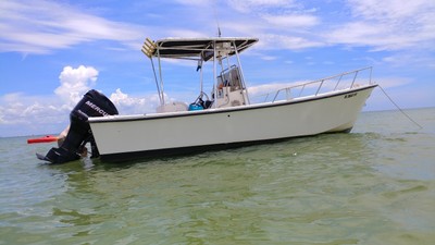 1998 Steiger Craft center console