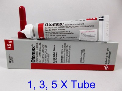 OTOMAX Ointment Ear Dog Antibiotic Antifungal Antibacterial ...