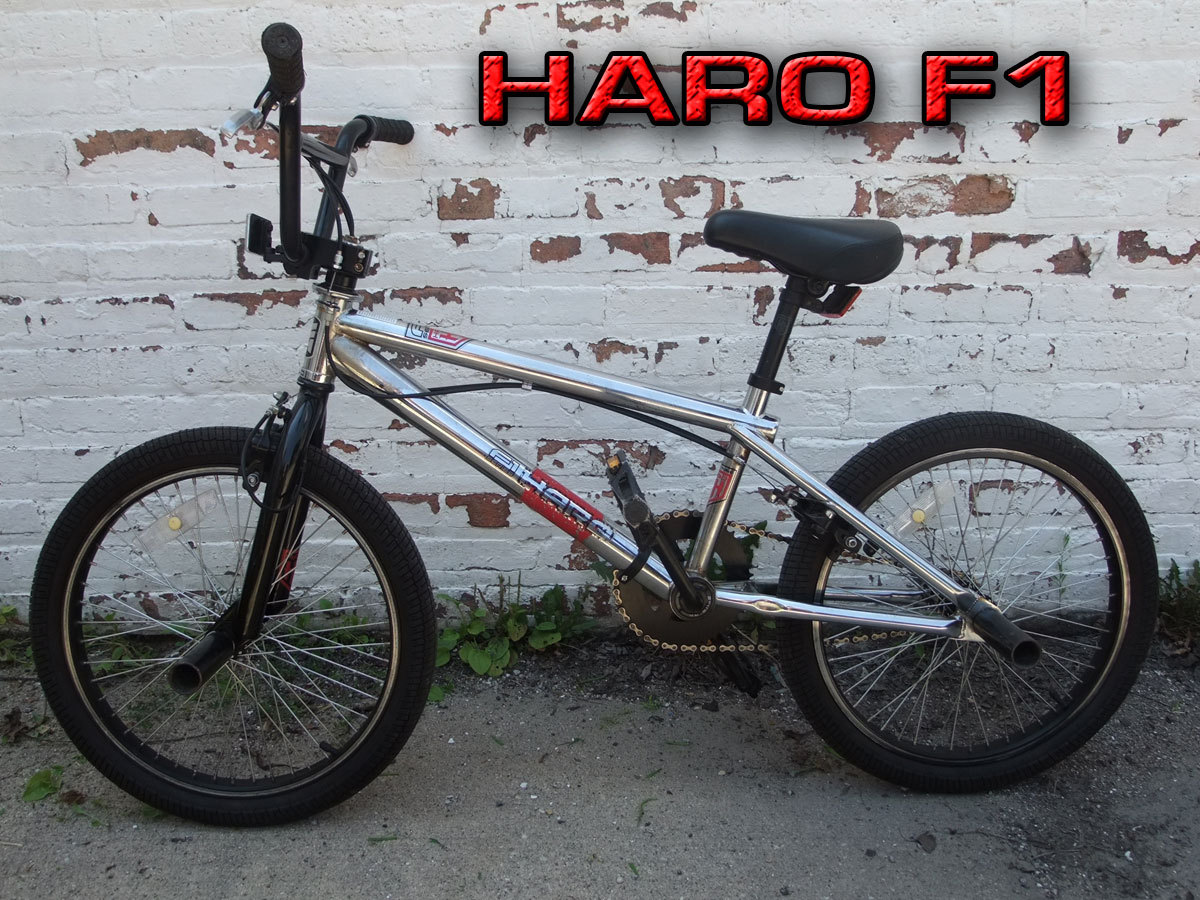 Early 2000"s Haro F1 BMX Bike, All Original, Chrome