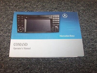 2009 Mercedes Benz SL600 SL65 AMG SL-Class Comand Navigation System Owner Manual