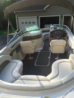98 Sea Ray Sundeck 260 bowrider with trailer