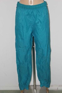 KWAY K WAY PANTALON S 38 40 VERT D EAU NYLON RANDO COLO