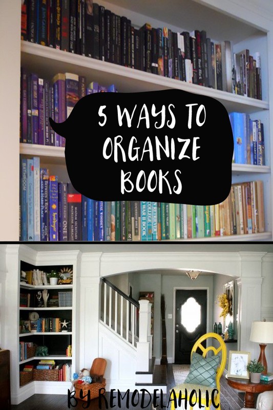 5 Great Ways to Organize Books eBay