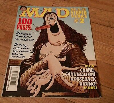 Mad Magazine Best Of Stupid Years 2 Frankenstein Judge Dredd EDWARD