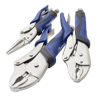 KOBALT 3pc Locking Pliers Set w/ Cushioned ...