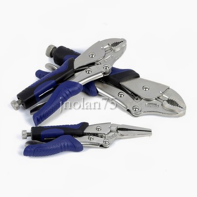 KOBALT 3 Pc Locking Pliers Set 6.5