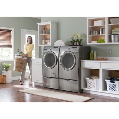 SAMSUNG HE washer & dryer set with ...