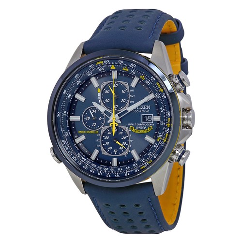 Citizen Eco Drive Blue Angels World Chronograph ...