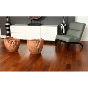 Parquet Contrecollé IPÉ Choix DE Bois Select Vernis MAT EP 19 4 X