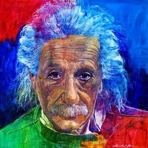 Resultado de imagen para einstein arte