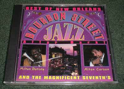 Best Of New Orleans Bourbon Street Jazz After Dark~NEW CD~Milton