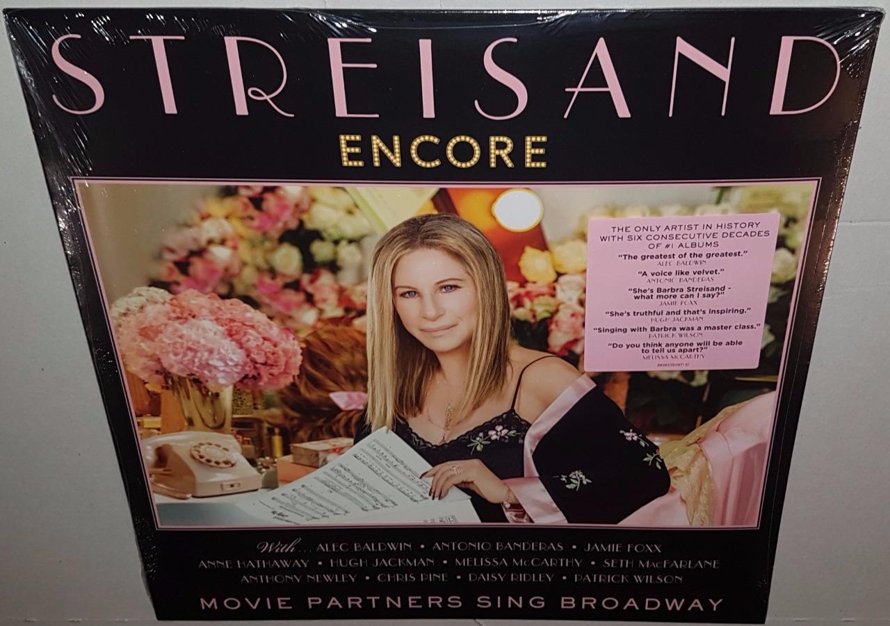 BARBRA STREISAND ENCORE: MOVIE PARTNERS SING BROADWAY (2016) BRAND NEW VINYL LP ...