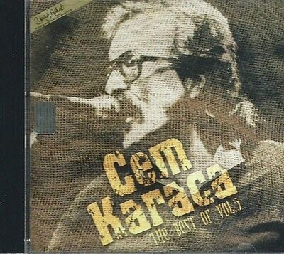 CEM KARACA - THE BEST OF VOLUME 5 TURKISH MODERN FOLK SINGER 13-tracks YAVUZ