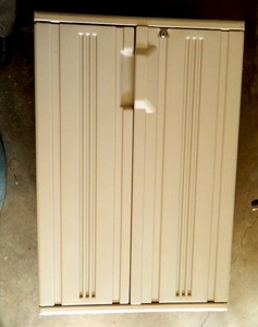 ... vertical garden outdoor indoor storage shed closet sturdy fine condi