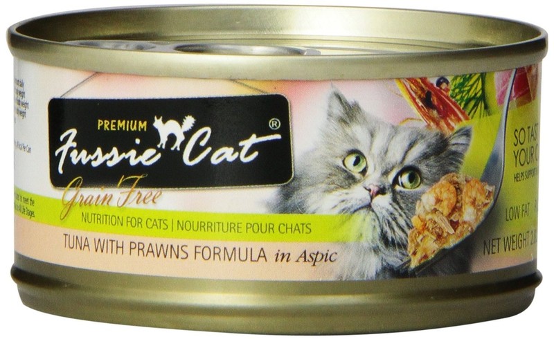 Fussie Cat Premium Tuna with Prawns Cat Food - 24 - 2.82-oz. Cans