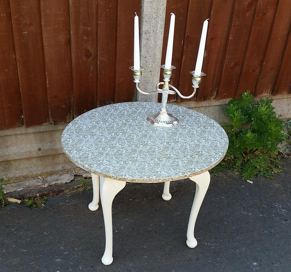 Coffee table shabby chic decoupage Buy sale and trade ads