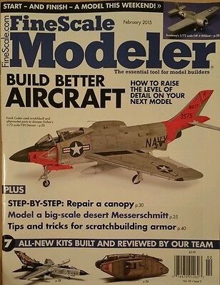 FineScale  Modeler Build Better Aircraft 7 All New Kits Feb 2015 FREE