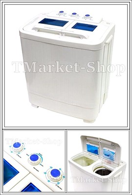 Electric Portable Mini Small Compact Washing Machine ...