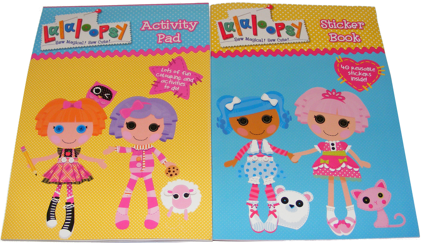 CHILDRENS LIVRE DE COLORIAGE ACTIVITé PAD & AUTOCOLLANT DU LIVRE DE FILLES D ENFANTS Ces Lalaloopsy Activité Pads sont tr¨s amusant pour les enfants
