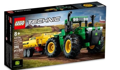 Lego  Technic John Deere 9620R 4WD Tractor Toy 42136 Building Toy - Collectible