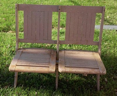 Vintage Wooden Folding Chairs Vintage Wooden Folding Chairs