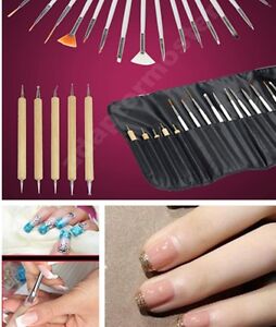 ... -20pcs-Nail-Art-Design-Painting-Dotting-Pen-Brushes-Tool-Set-Nail-Kit