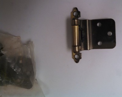 EAN 6935080600120 product image for Gatehouse 2-pack Aged Brass Surface Self-closing Cabinet Hinges- Sc1938-ab | upcitemdb.com