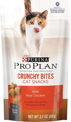 2 Pouches - Purina PRO PLAN Crunchy ...