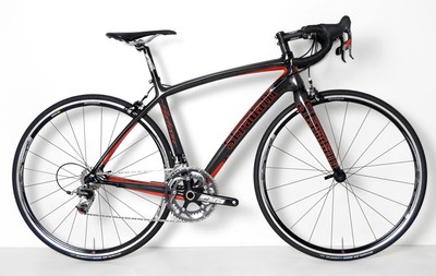 STRADALLI FULL CARBON FIBER ROAD BIKE BICYCLE NEW SRAM RED 10 SPEED X-LARGE 58CM